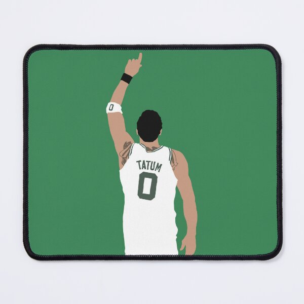 Jayson Tatum Pointing Up (White) Poster for Sale by RatTrapTees