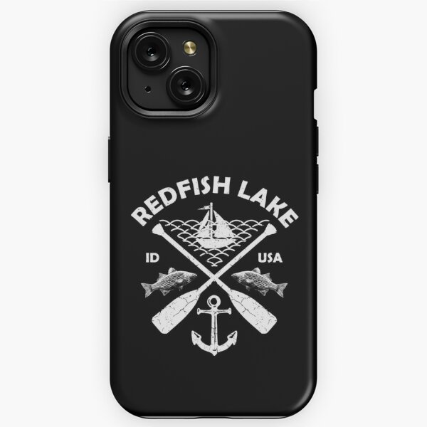 The O.G. Redfish Tail - Printed Clear iPhone Case [all sizes] - FREE -  Mokie Burns