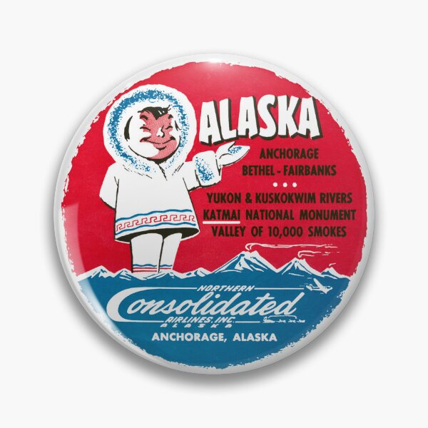 Item preview, 1955 Northern Consolidated Airlines of Alaska designed and sold by historicimage.