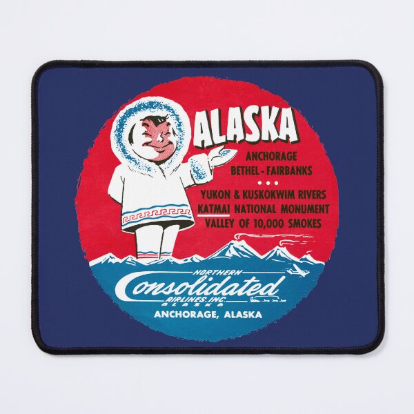 Item preview, 1955 Northern Consolidated Airlines of Alaska designed and sold by historicimage.