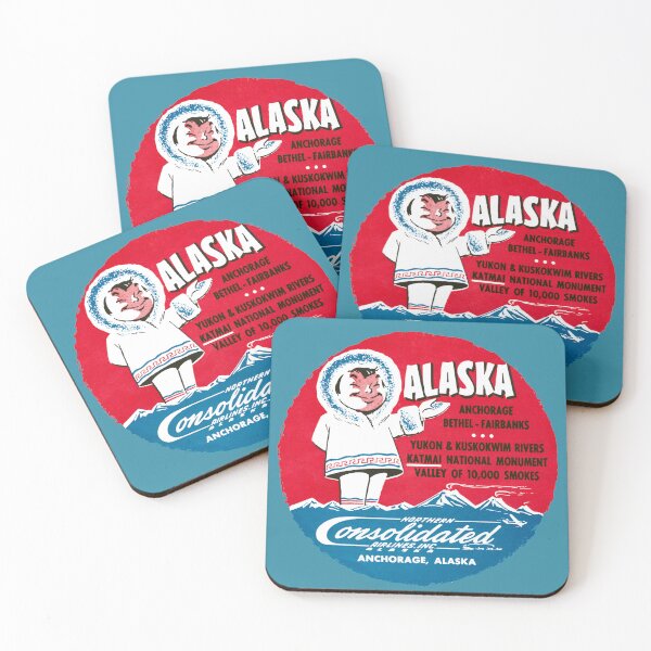 Item preview, 1955 Northern Consolidated Airlines of Alaska designed and sold by historicimage.