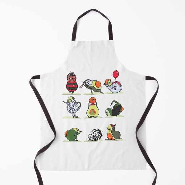 Item preview, Avocado Yoga Halloween Monsters designed and sold by LouisMarshall01.