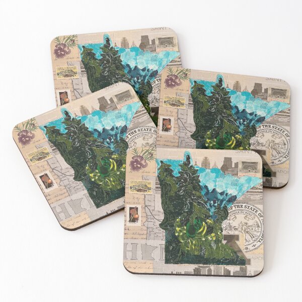 Item preview, Minnesota Collage 4-2022 designed and sold by Wendy Holmquist.