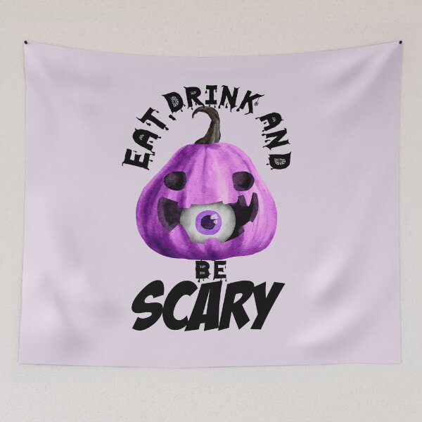 Item preview, Eat Drink And be Scared designed and sold by Gothic Fantasy.