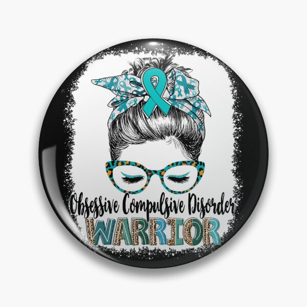 Item preview, Messy Bun Leopard Obsessive Compulsive Disorder Warrior designed and sold by rechardtee.