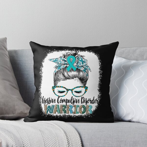 Item preview, Messy Bun Leopard Obsessive Compulsive Disorder Warrior designed and sold by rechardtee.