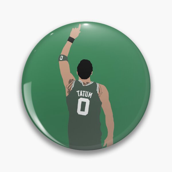 Item preview, Jayson Tatum Pointing Up (Green) designed and sold by RatTrapTees.