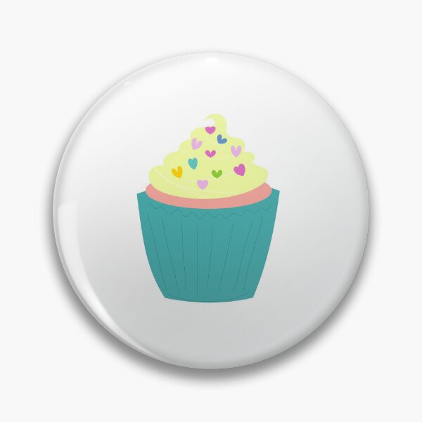 Item preview, Yellow Cupcake Rainbow Heart Sprinkles designed and sold by shirabee.