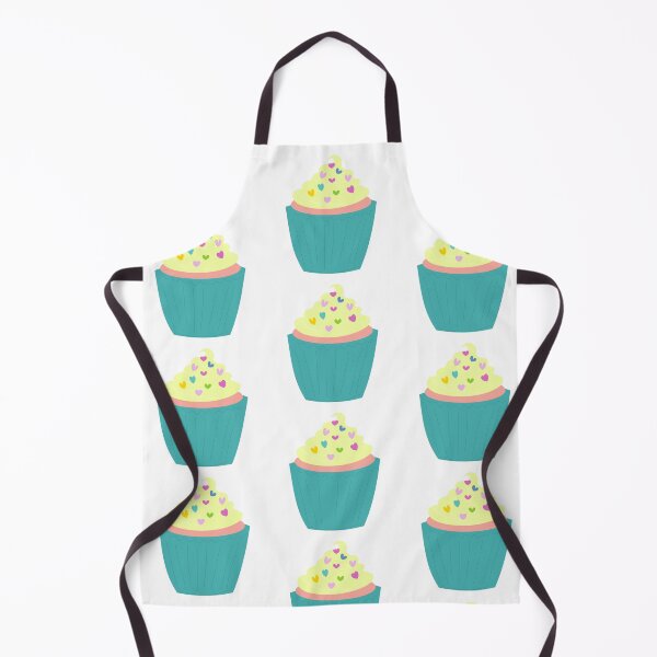 Item preview, Yellow Cupcake Rainbow Heart Sprinkles designed and sold by shirabee.