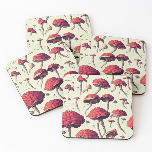 Item preview, Anatomic Mushroom Sheet Seamless Texture designed and sold by Daemonrat.