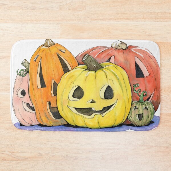 Item preview, Happy Jack-o-Lanterns designed and sold by Amy Preveza.