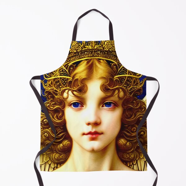 Item preview, Young Guardian Angel Original Digital Art Design designed and sold by ChorkiePawPress.