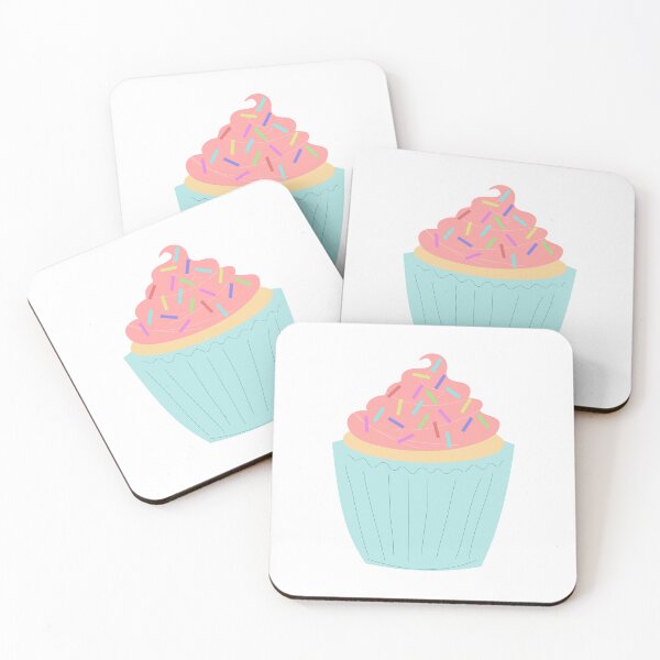 Item preview, Pink Cupcake Rainbow Sprinkles designed and sold by shirabee.