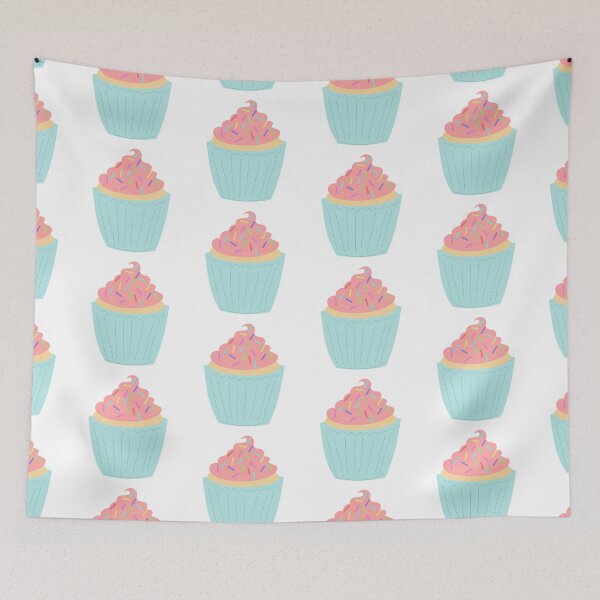 Item preview, Pink Cupcake Rainbow Sprinkles designed and sold by shirabee.
