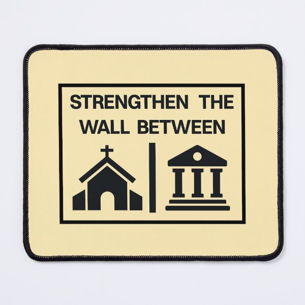 Item preview, Strengthen The Wall Between Church And State - Secular Government designed and sold by Picket Club.