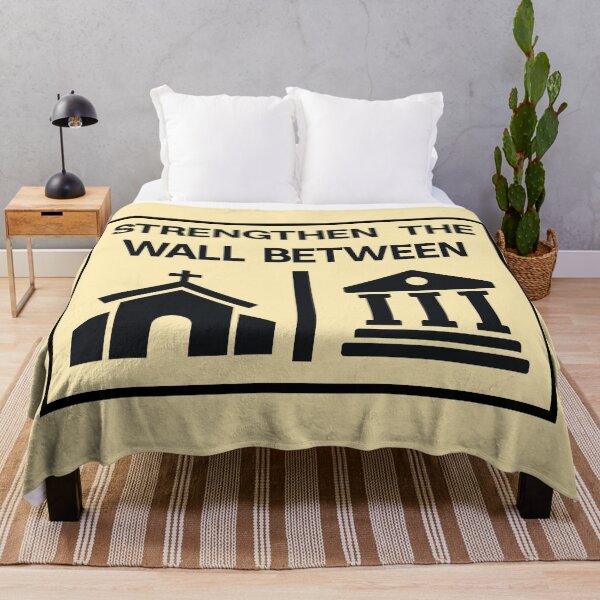 Item preview, Strengthen The Wall Between Church And State - Secular Government designed and sold by Picket Club.