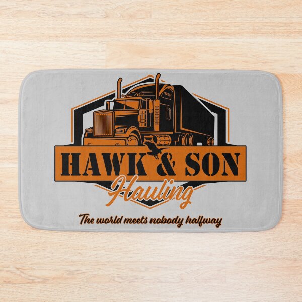 Item preview, Hawk & Son Hauling designed and sold by TeeArcade84.