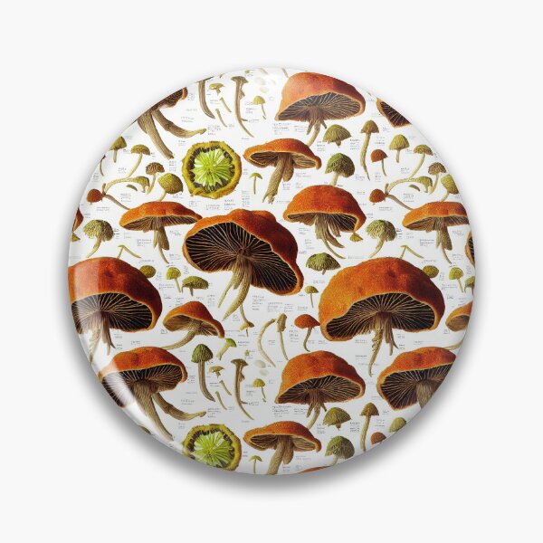 Item preview, Mushroom Guide Seamless Texture designed and sold by Daemonrat.