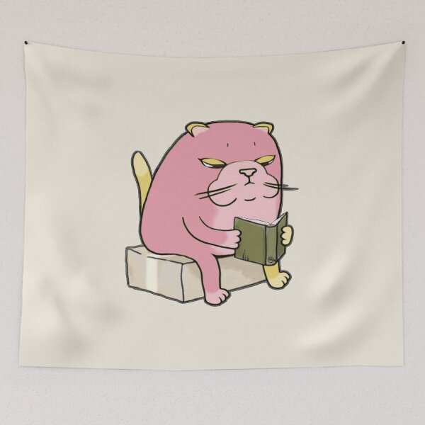 Item preview, Cat Reading Book - Book Lovers designed and sold by ViewerEqualsPhoton.