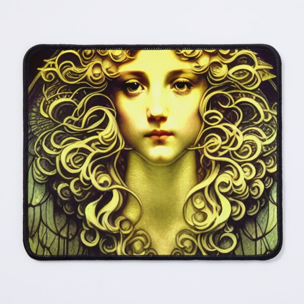 Item preview, Beautiful Young Angel Original Digital Art Design designed and sold by ChorkiePawPress.