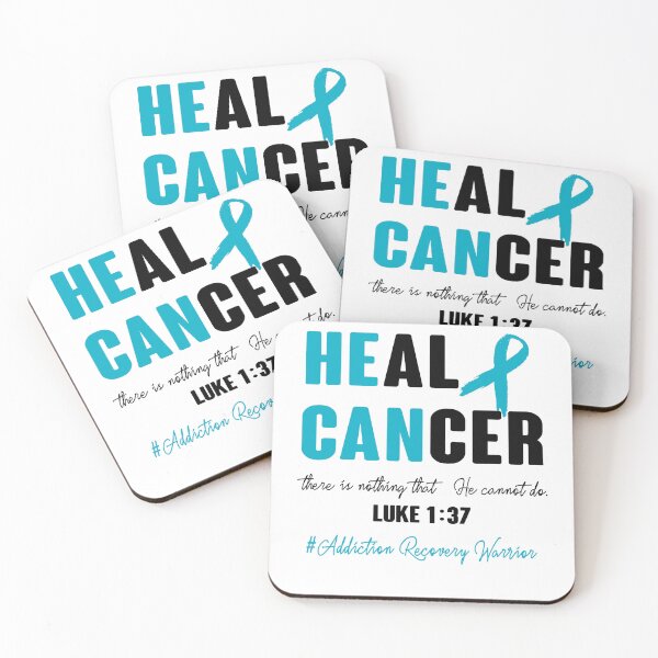 Item preview, Addiction Recovery Awareness - Heal Cancer - Support Addiction Recovery Warrior Gifts designed and sold by ElizabethS809.