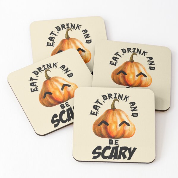 Item preview,  Eat Drink And be Scared designed and sold by Gothic Fantasy.