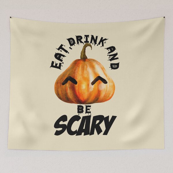 Item preview,  Eat Drink And be Scared designed and sold by Gothic Fantasy.