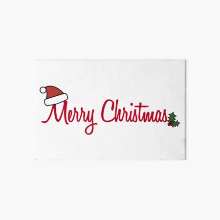Item preview, Merry Christmas Greeting designed and sold by MeowMusic.