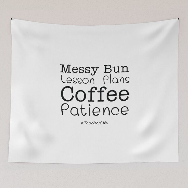 Item preview, Teacher Life Lesson Plans Coffee Patience Funny Gift designed and sold by Seas Wanda.