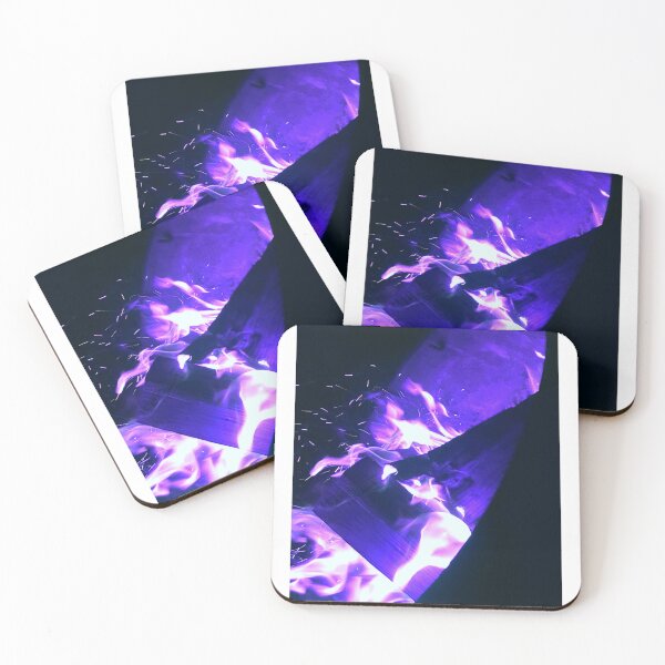 Item preview, Purple flames designed and sold by PhyshFlower.