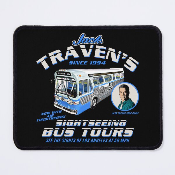 Item preview, Jack Traven's Sightseeing Bus Tours designed and sold by Alema Art.