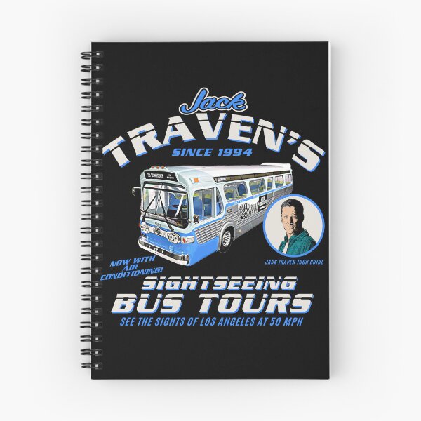 Item preview, Jack Traven's Sightseeing Bus Tours designed and sold by Alema Art.