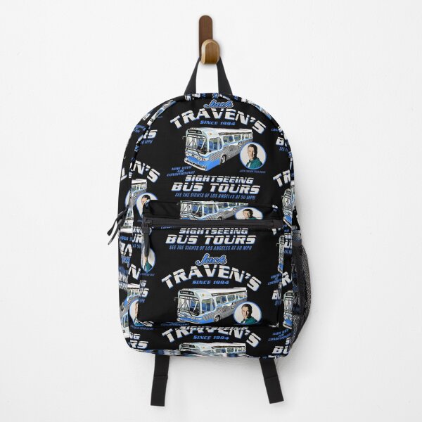 Item preview, Jack Traven's Sightseeing Bus Tours designed and sold by Alema Art.