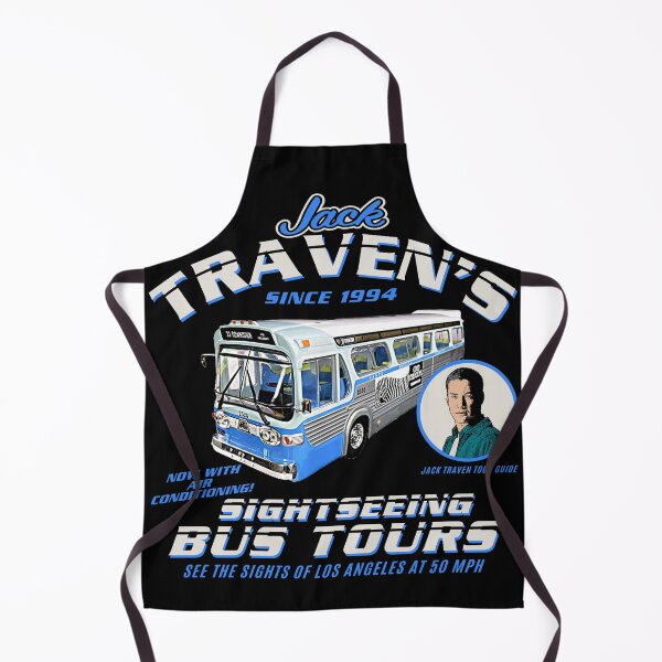 Item preview, Jack Traven's Sightseeing Bus Tours designed and sold by Alema Art.