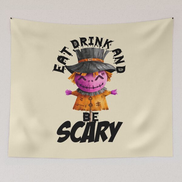 Item preview,  Eat Drink And be Scared designed and sold by Gothic Fantasy.