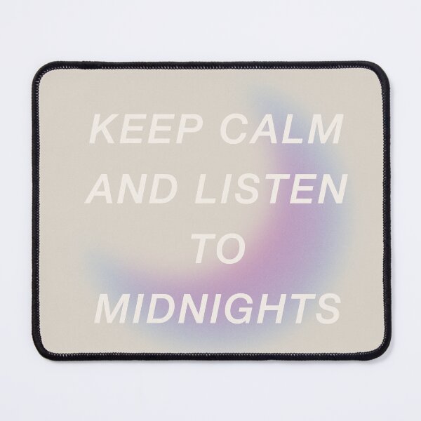 Item preview, keep calm and listen to MIDNIGHTS SWIFTIE designed and sold by cottagecorococo.