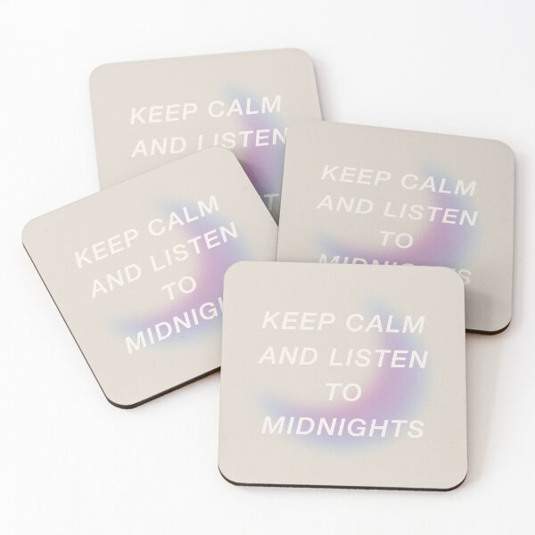 Item preview, keep calm and listen to MIDNIGHTS SWIFTIE designed and sold by cottagecorococo.