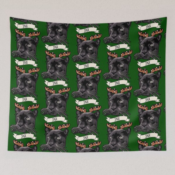 Item preview, Big Cat Rescue Jinx Leopard Christmas  designed and sold by FelixGumby.