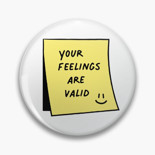 Item preview, Your Feelings Are Valid Sticky Note designed and sold by KomodoShop.