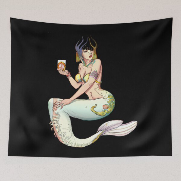 Item preview,  Mermaid tarot reader. Fantasy designed and sold by DanaMire.