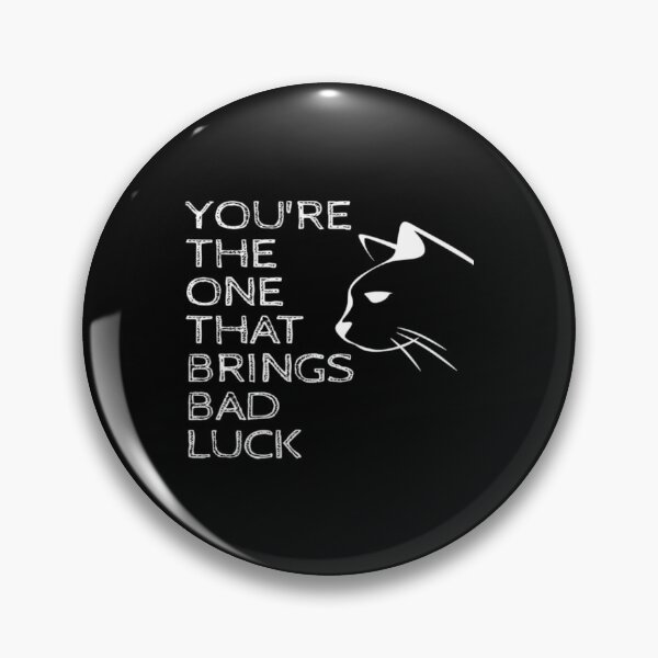 Item preview, Cat bad luck design  designed and sold by FelixGumby.