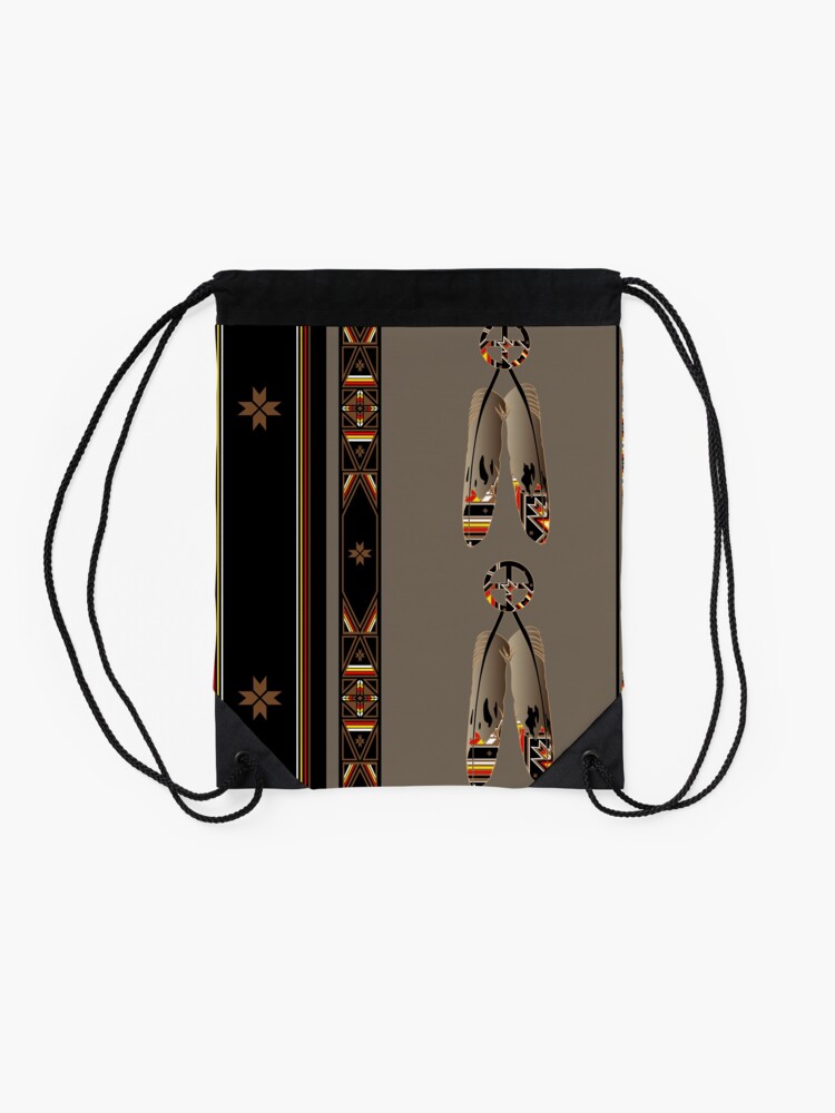 Alternate view of Lakota Design Drawstring Bag