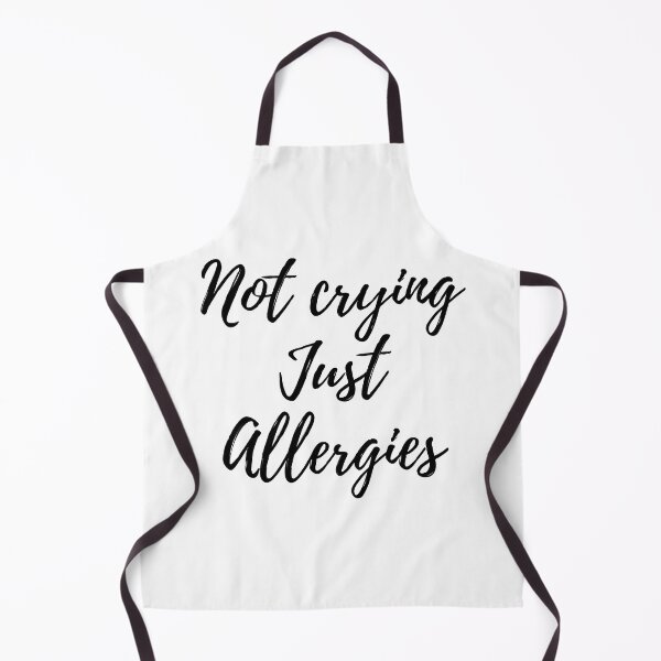 Item preview, Not Crying Just Allergies designed and sold by FoxLand.