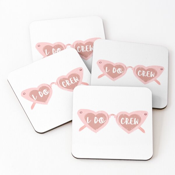 Item preview, I Do Crew Heart Sunglasses designed and sold by PoppyandSage.