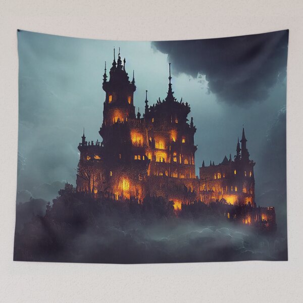 Item preview, Dracula's Castle designed and sold by OccultDreams.
