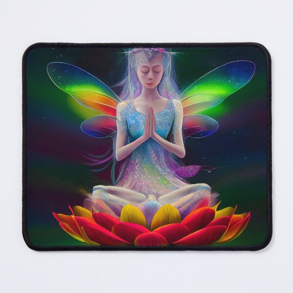 Item preview, Faerie In Deep Meditating designed and sold by fairytailsaiart.