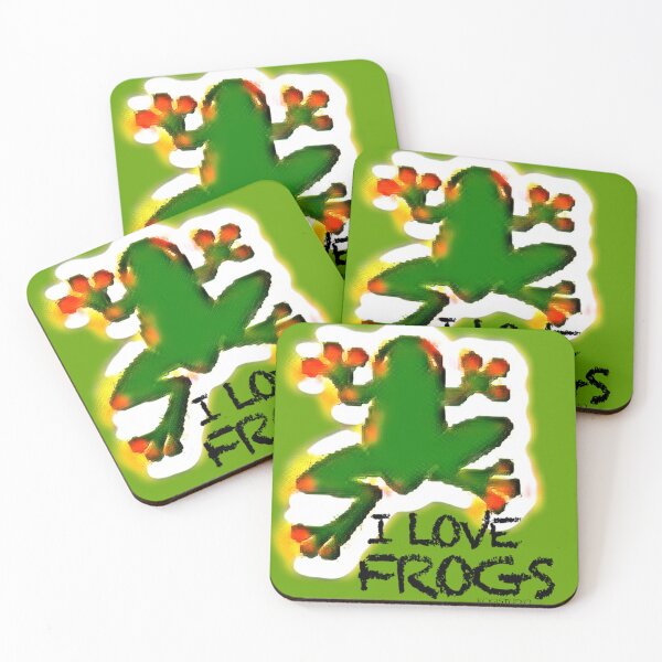 Item preview, I LOVE FROGS designed and sold by kogistudio-5.