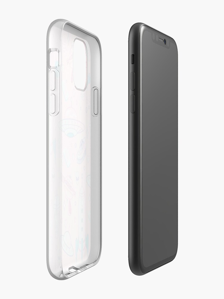 Alternate view of Galaxy Babe Pattern iPhone Case & Cover