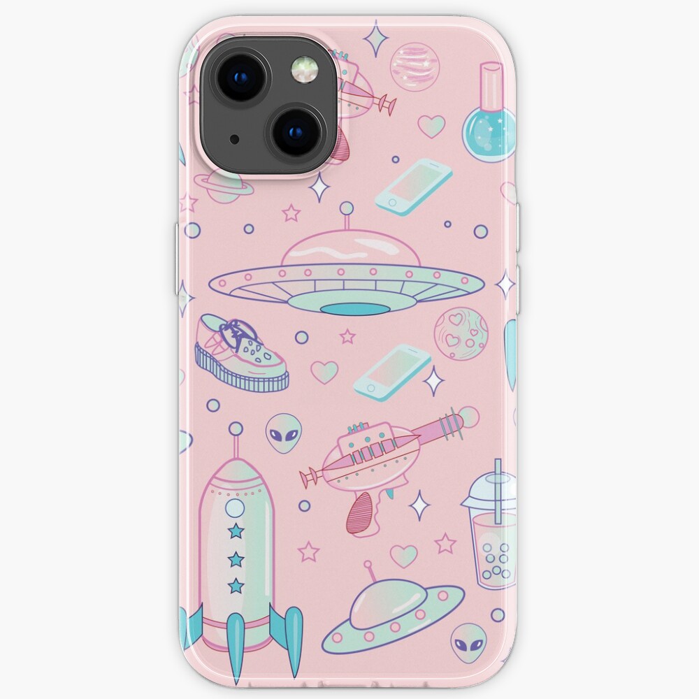 Galaxy Babe Pattern iPhone Case