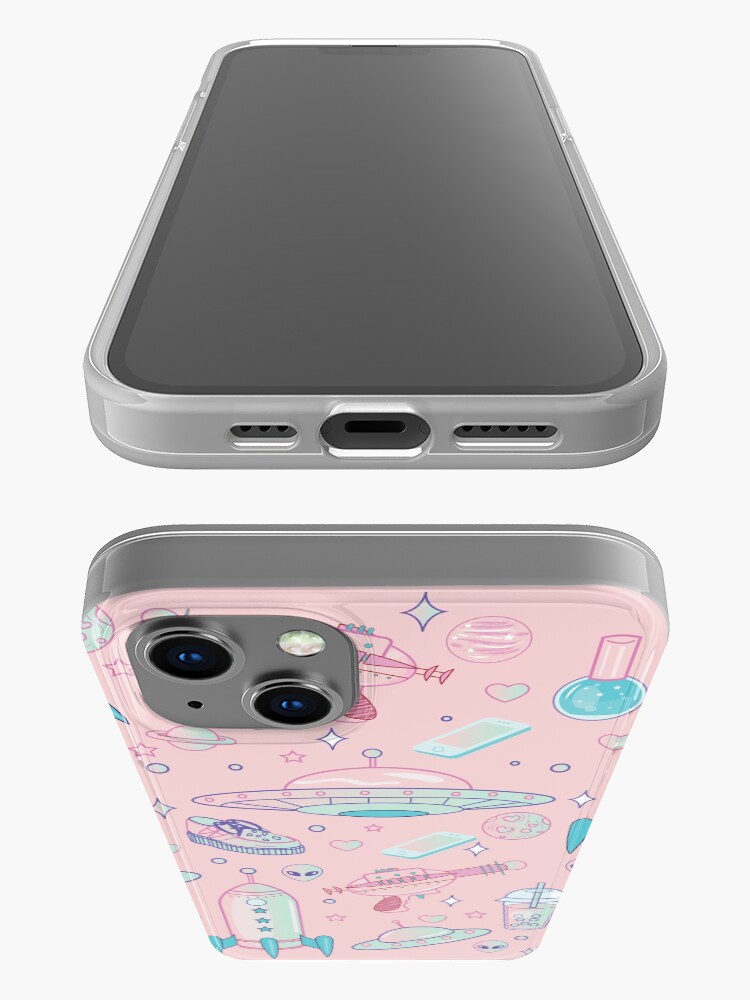 Alternate view of Galaxy Babe Pattern iPhone Case